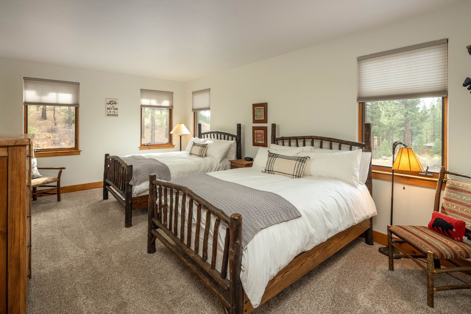 extra bedroom of vacation rental at Grizzly Ranch Golf Club